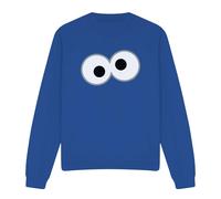 Sesame Street Felpa Cookie Monster Occhi Adulto Unisex (TV20062)