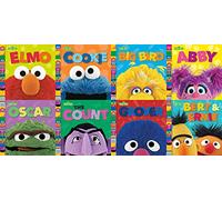 Sesame Street Friends Board Book Set (8 Books)