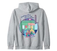 Sesame Street Greetings from Hooper's Store Group Felpa con Cappuccio