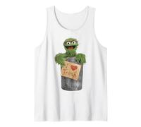Sesame Street Grouch I Love Trash Hoarder Classic Collector Canotta