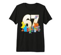 Sesame Street Group 67 Icon Maglietta Premium