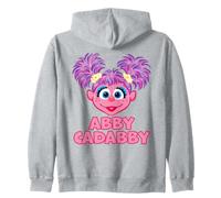 Sesame Street Head Abby Felpa con Cappuccio