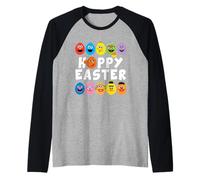 Sesame Street Hoppy Easter Character Eggs Maglia con Maniche Raglan