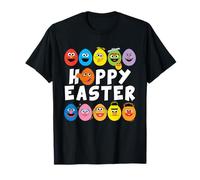 Sesame Street Hoppy Easter Character Eggs Maglietta