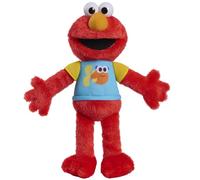 Sesame Street Just Play Peluche Elmo cantante con luci e suoni, super morbido e abbracciabile, giocattolo per bambini dai 18 mesi