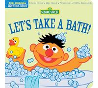 Sesame Street - Let's Take a Bath!: Chew Proof · Rip Proof · Nontoxic · 100% Washable Book for Babies, Newborn Books, Safe to Chew