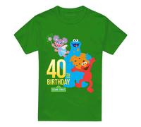 Sesame Street Maglietta 40esimo Compleanno Adulto Unisex (TV28238)