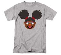 Sesame Street - Maglietta A Maniche Corte Unisex Per Adulti Gabrielle - Grigio
