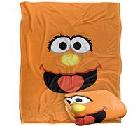 Sesame Street Murray Face, coperta super morbida al tatto, con licenza ufficiale, 152 x 127 cm