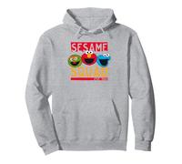 Sesame Street Oscar Elmo Cookie Monster Squad, Design retrò Felpa con Cappuccio