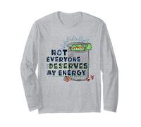 Sesame Street Oscar Not Everyone Deserves My Energy Maglia a Manica