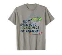 Sesame Street Oscar Not Everyone Deserves My Energy Maglietta