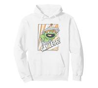Sesame Street Oscar Say Less Shout Felpa con Cappuccio