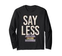 Sesame Street Oscar Say Less Stacked Maglia a Manica