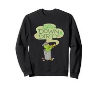 Sesame Street Oscar The Grouch Gettin Down And Dirty Felpa