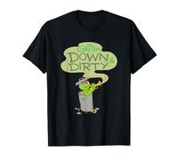 Sesame Street Oscar The Grouch Gettin Down And Dirty Maglietta