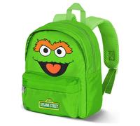 Sesame Street Oscar the Grouch Face-Joy Zaino prescolare, verde, 22 x 27 cm, capacità 5 l