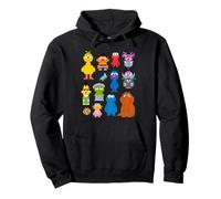 Sesame Street Pixel Gang Felpa con Cappuccio