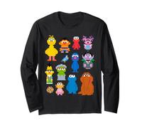 Sesame Street Pixel Gang Maglia a Manica