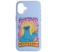 Sesame Street Psychedelic Cookie Monster C è per Cookie Custodia per iPhone 16 Plus