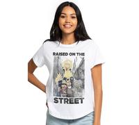 Sesame Street Raised On The Streets Maglietta Classico Donna (TV2875)