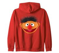 Sesame Street Real Face Ernie Felpa con Cappuccio