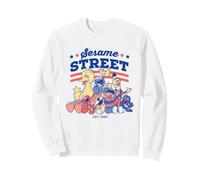 Sesame Street Red, White And Blue Group Felpa