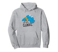 Sesame Street Retro Cookie Mostro Qui per Biscotti Stile Felpa con Cappuccio