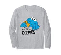 Sesame Street Retro Cookie Mostro Qui per Biscotti Stile Maglia a Manica
