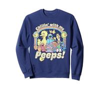 Sesame Street Retro Group Chillin' with My Peeps Felpa