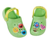 Sesame Street Sandali per ragazze e ragazzi con ciondoli distintivi per bambini per interni ed esterni scarpe con cinturini alla caviglia, Multi, 25 EU