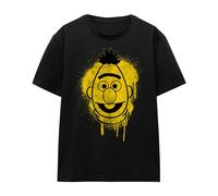 Sesame Street Spray Face Maglietta Bert Graffiti Donna (TV27718)