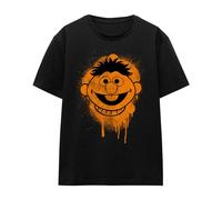 Sesame Street Spray Face Maglietta Ernie Graffiti Donna (TV27722)