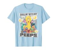 Sesame Street Stoop Group Chillin' with My Peeps Maglietta