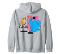 Sesame Street Street Beats C Is for Cookie Monster Felpa con Cappuccio