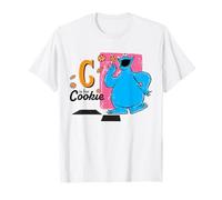 Sesame Street Street Beats C Is for Cookie Monster Maglietta