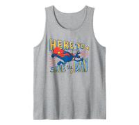 Sesame Street Super Grover Here To Save The Day Canotta