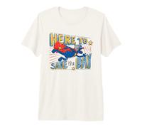 Sesame Street Super Grover Here To Save The Day Maglietta Premium