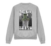 Sesame Street Talkin Trash Felpa Adulto Unisex (TV19964)