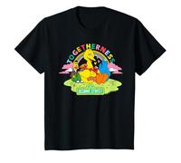 Sesame Street Team Amici Outdoor Gang Good Times Classico Maglietta