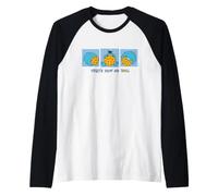 Sesame Street That's How Me Roll Cookie Monster Maglia con Maniche Raglan