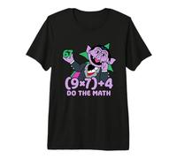 Sesame Street The Count Do The Math Maglietta Premium