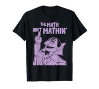 Sesame Street The Count Math Ain't Mathin' Maglietta