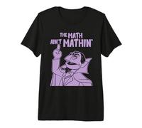 Sesame Street The Count Math Ain't Mathin' Maglietta Premium