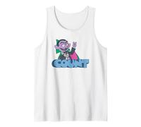 Sesame Street The Count Simple Graffiti Tag Canotta