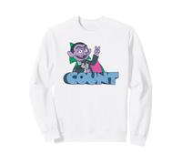 Sesame Street The Count Simple Graffiti Tag Felpa