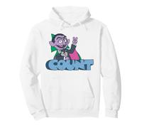 Sesame Street The Count Simple Graffiti Tag Felpa con Cappuccio