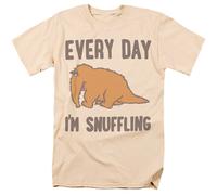 Sesame Street - The Snuffle Shuffle - T-Shirt Corto Unisex Per Adulti - Grigio