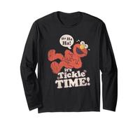 Sesame Street Tickle Me Elmo Tickle Tim Maglia a Manica