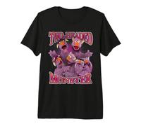 Sesame Street Two-Headed Monster Maglietta Premium